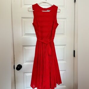 Red Lace Danny and Nicole Sunday dress